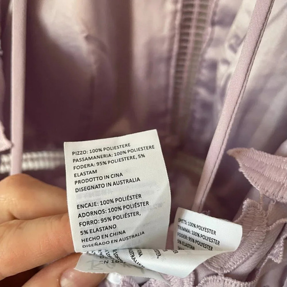 Bardot Gemma Halter  Dress in Orchid Lilac Purple Sz S - Picture 8 of 9